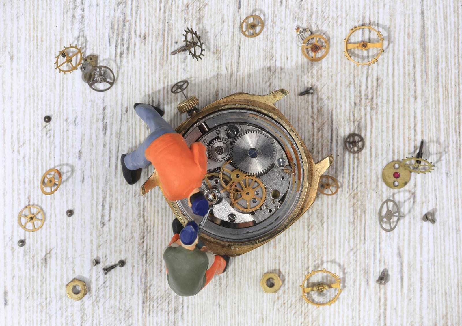 Dress watch elegante, foto dimostrativa di catalogo — Cassa sottile, cinturino in pelle, pensato per occasioni formali e uso da ufficio.